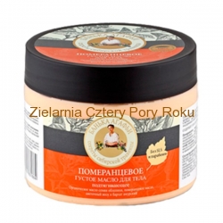 Pomarańczowe masło do ciała 100% naturalne składniki Babcia Agafia 300ml